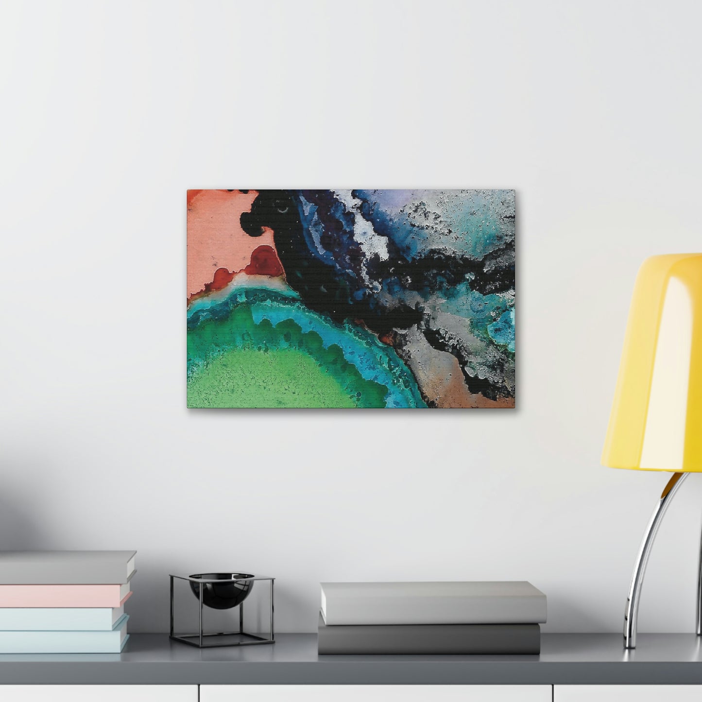 Inner Space 13 Canvas Print - Alja Design