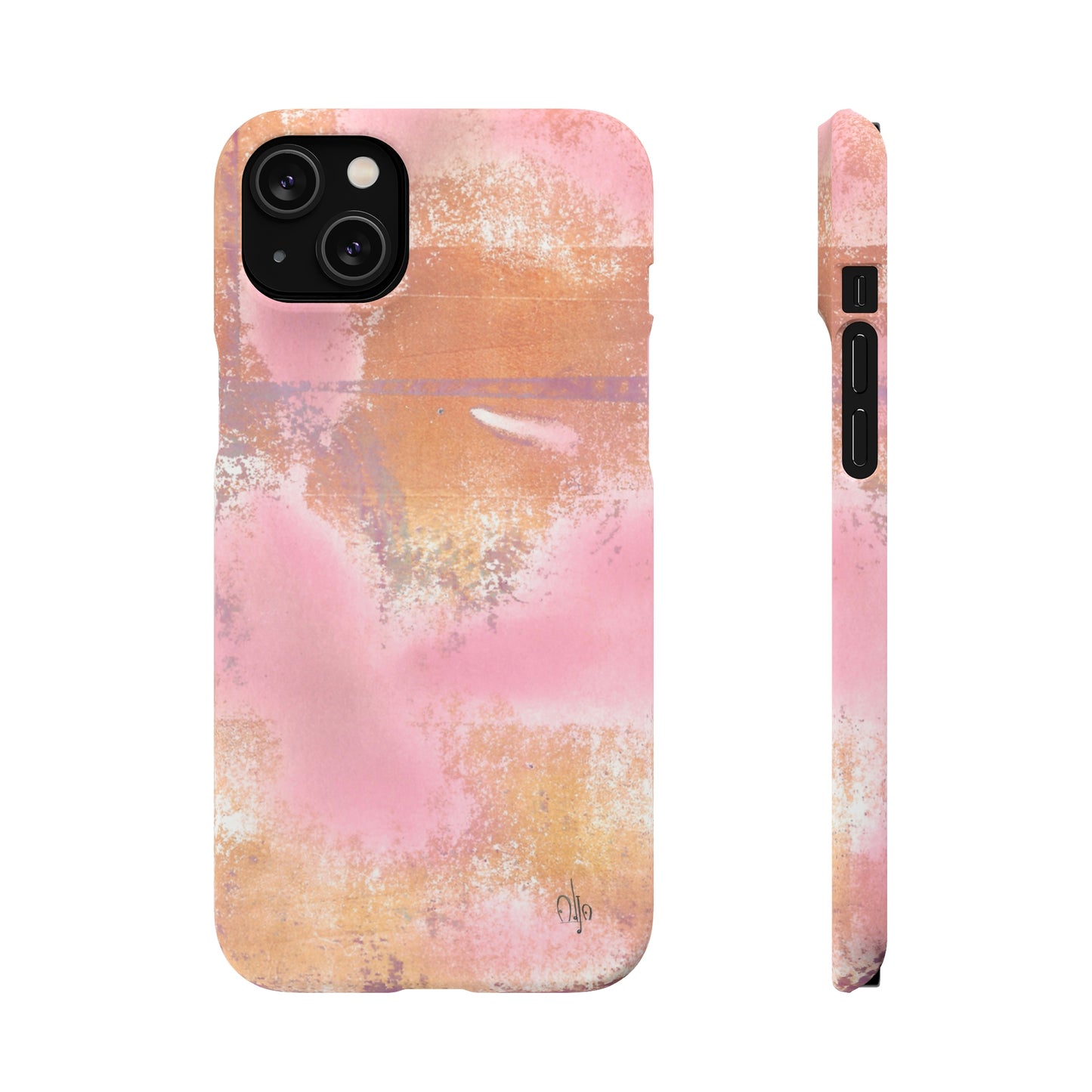 iPhone Samsung Galaxy Pixel5G Snap Case Phone Case Passionate Pink