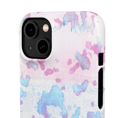 iPhone Samsung Galaxy Pixel5G Snap Case Phone Case Mineral Splashes