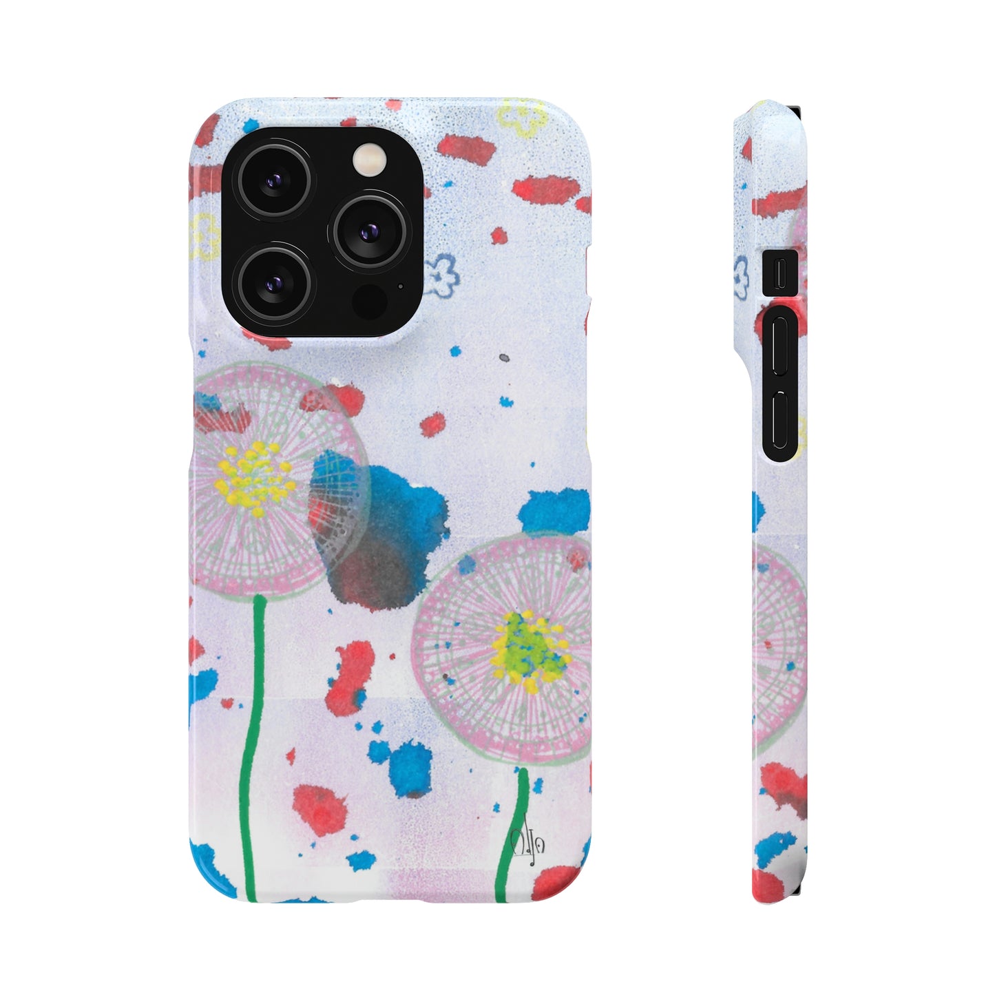 iPhone Samsung Galaxy Pixel5G Snap Case Phone Case Dandelion Party