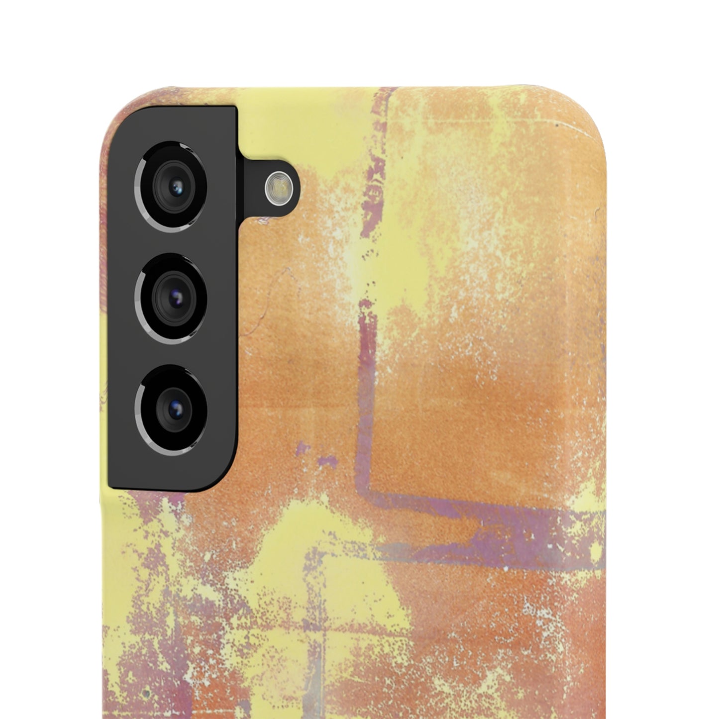 iPhone Samsung Galaxy Pixel5G Snap Case Phone Case Passionate Orange