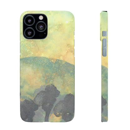 iPhone Samsung Galaxy Pixel5G Snap Case Phone Case Gentle Forest