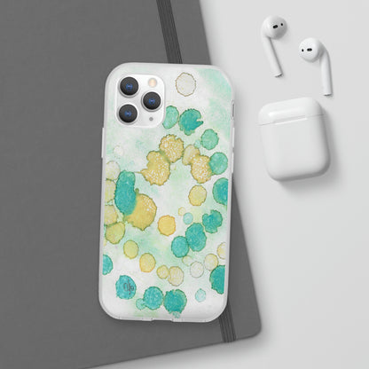 iPhone and Samsung Galaxy Flexi Phone Case Deep Bubbles - Alja Design