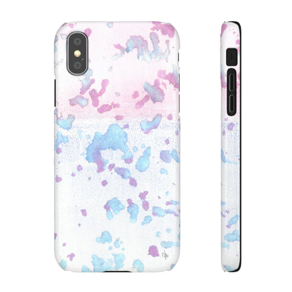 iPhone Samsung Galaxy Pixel5G Snap Case Phone Case Mineral Splashes