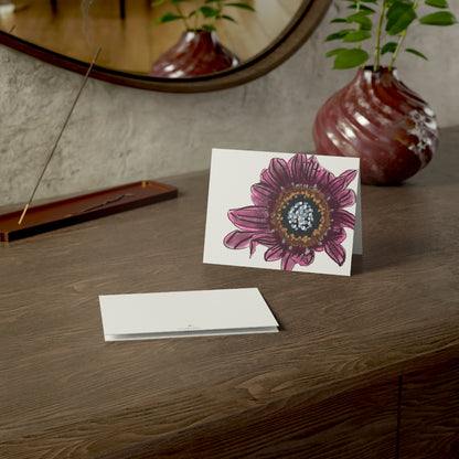 Dead Daisy Folded Greeting Card