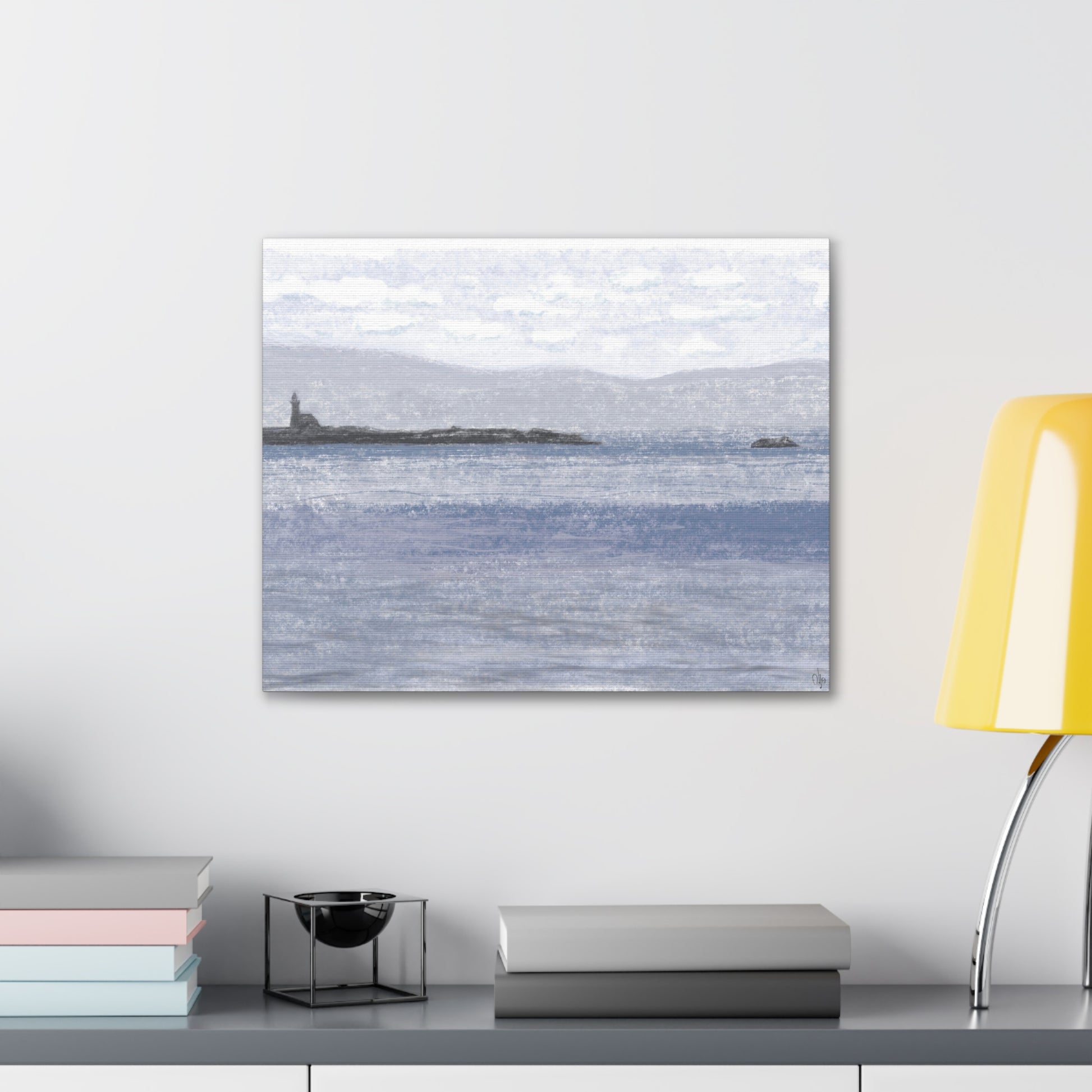 Lighthouse Point Canvas Print - Alja Design