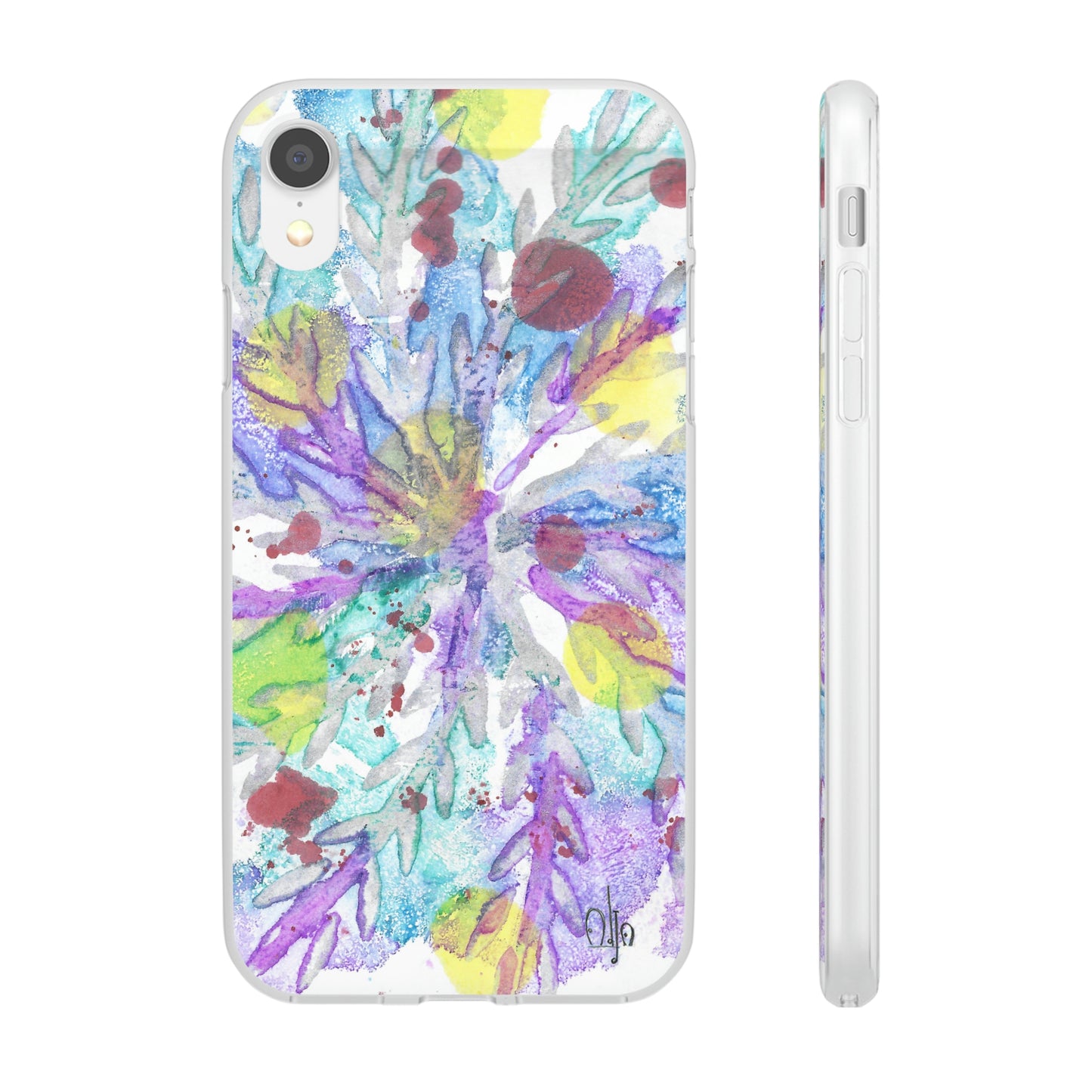 iPhone and Samsung Galaxy Flexi Phone Case Winter Colors - Alja Design