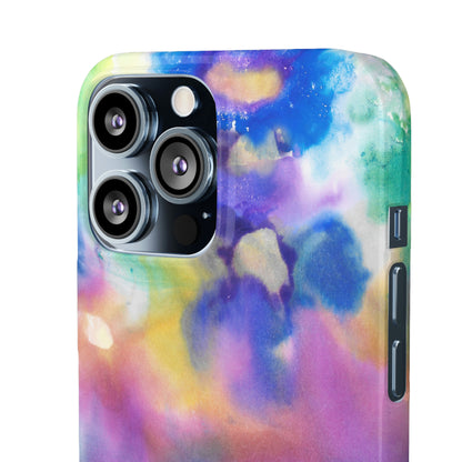 iPhone Samsung Galaxy Pixel5G Snap Case Phone Case Euphoric Colors