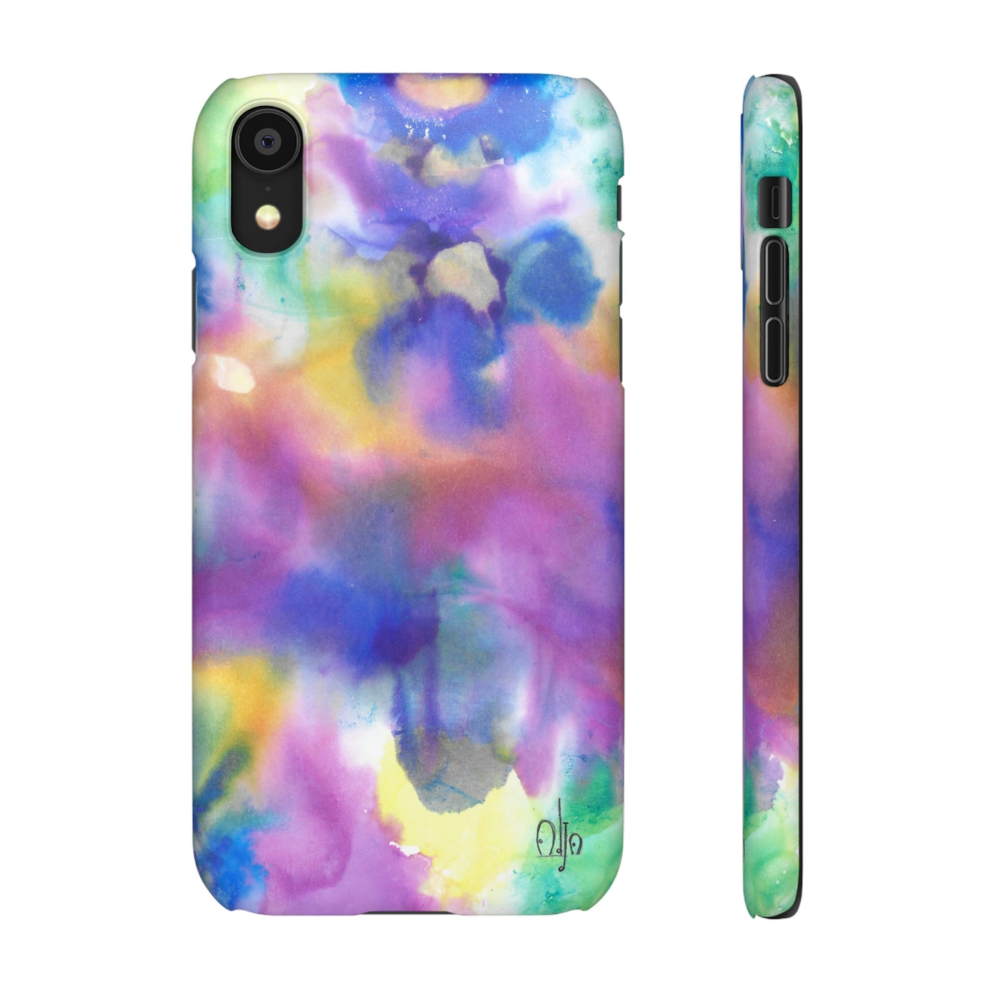 iPhone Samsung Galaxy Pixel5G Snap Case Phone Case Euphoric Colors