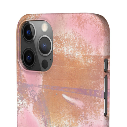 iPhone Samsung Galaxy Pixel5G Snap Case Phone Case Passionate Pink