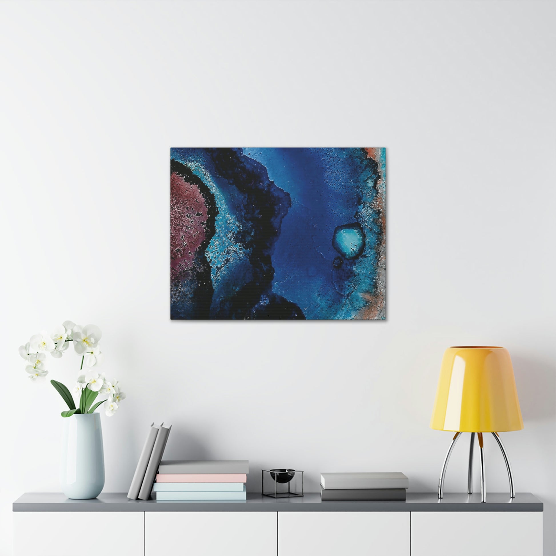 Inner Space 8 Canvas Print - Alja Design