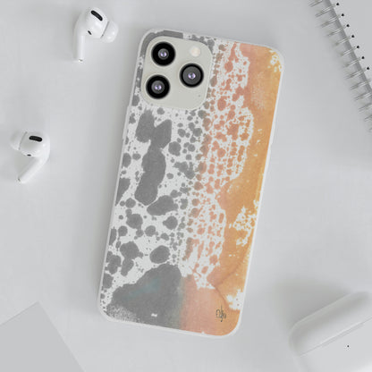 iPhone and Samsung Galaxy Flexi Phone Case Lava Waterfall - Alja Design