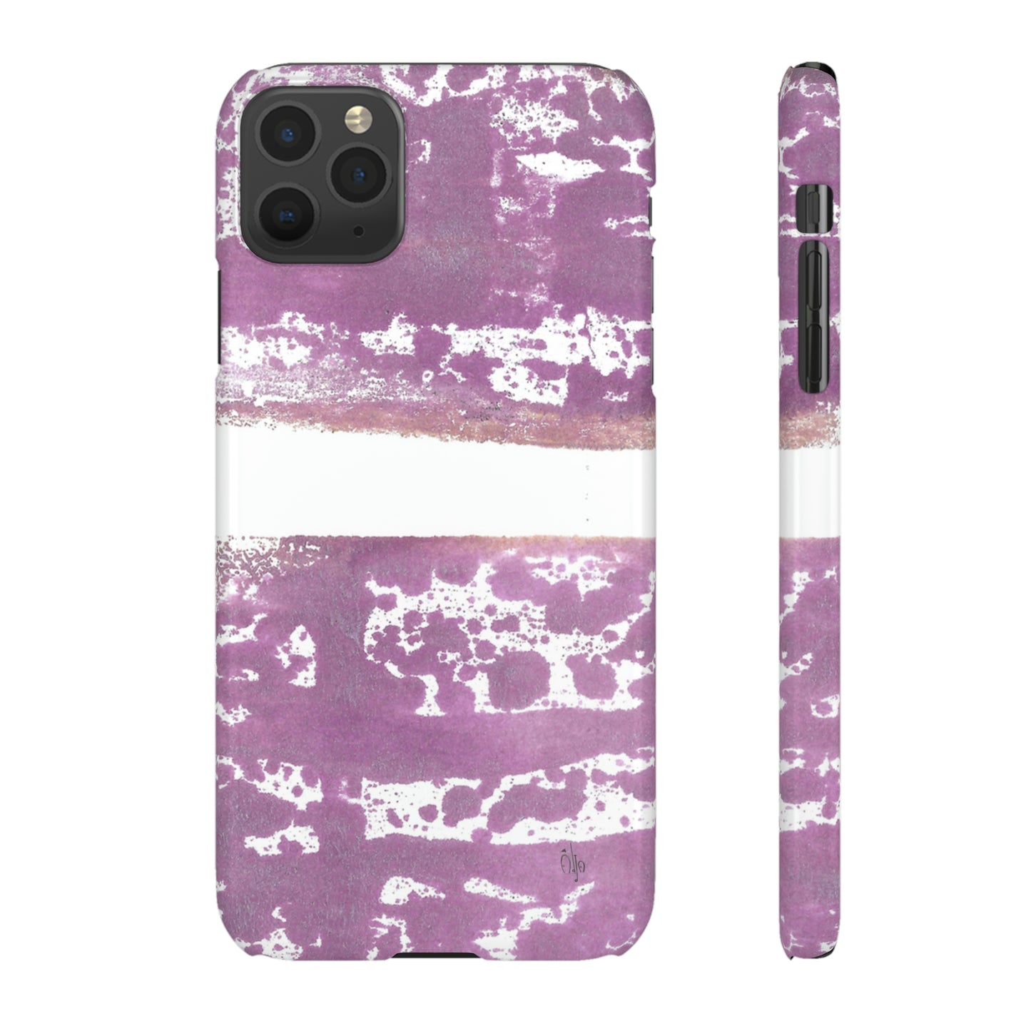 iPhone Samsung Galaxy Pixel5G Snap Case Phone Case Purple Horizon