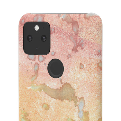 iPhone Samsung Galaxy Pixel5G Snap Case Phone Case Red Planet