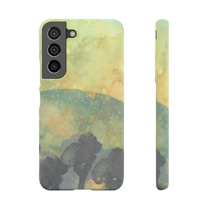 iPhone Samsung Galaxy Pixel5G Snap Case Phone Case Gentle Forest