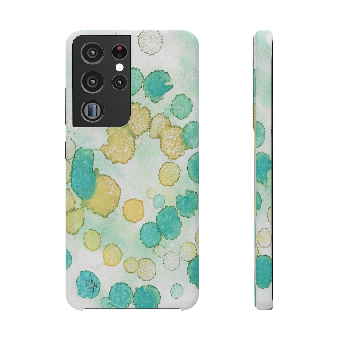 iPhone Samsung Galaxy Pixel5G Snap Case Phone Case Deep Bubbles