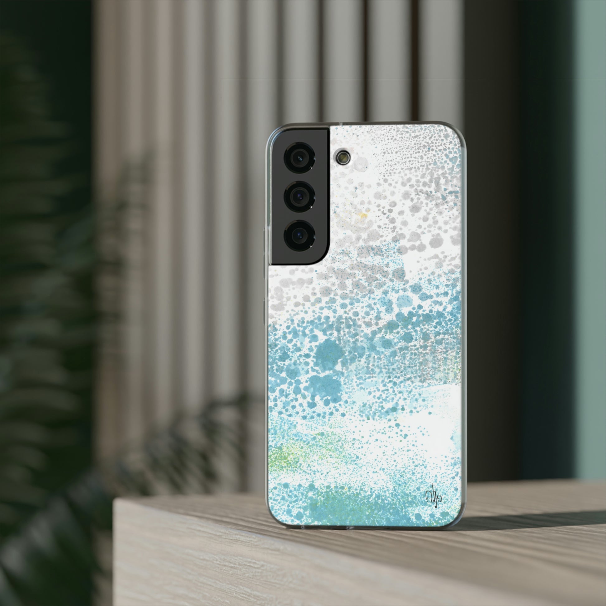 iPhone and Samsung Galaxy Flexi Phone Case Gentle Rain - Alja Design