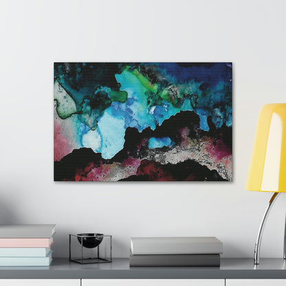 Inner Space 5 Canvas Print - Alja Design