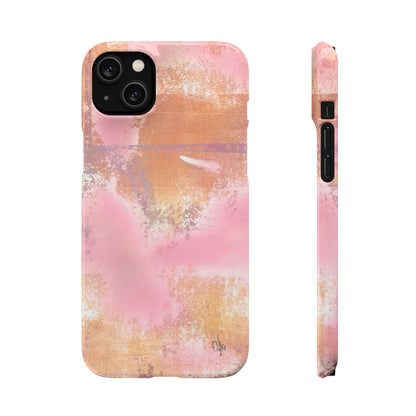 iPhone Samsung Galaxy Pixel5G Snap Case Phone Case Passionate Pink