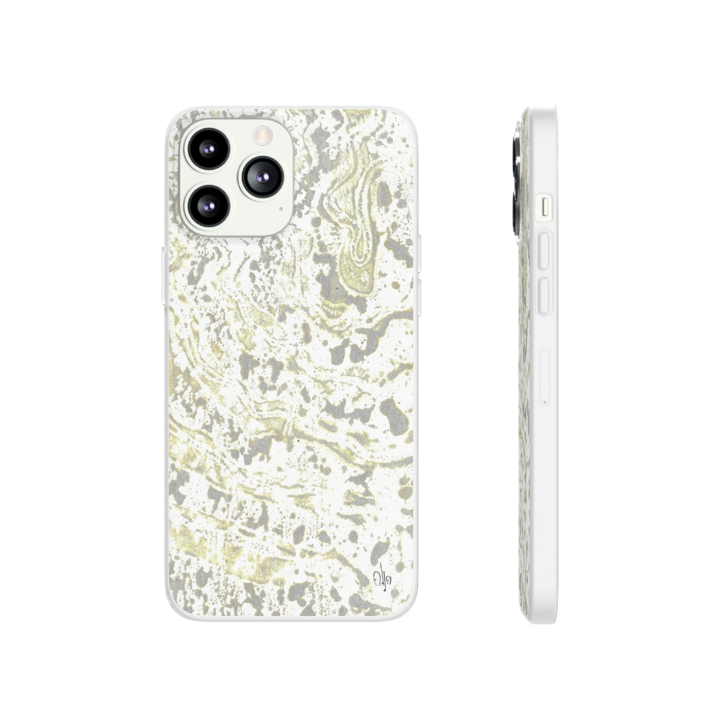 iPhone and Samsung Galaxy Flexi Phone Case Sandy Shells - Alja Design