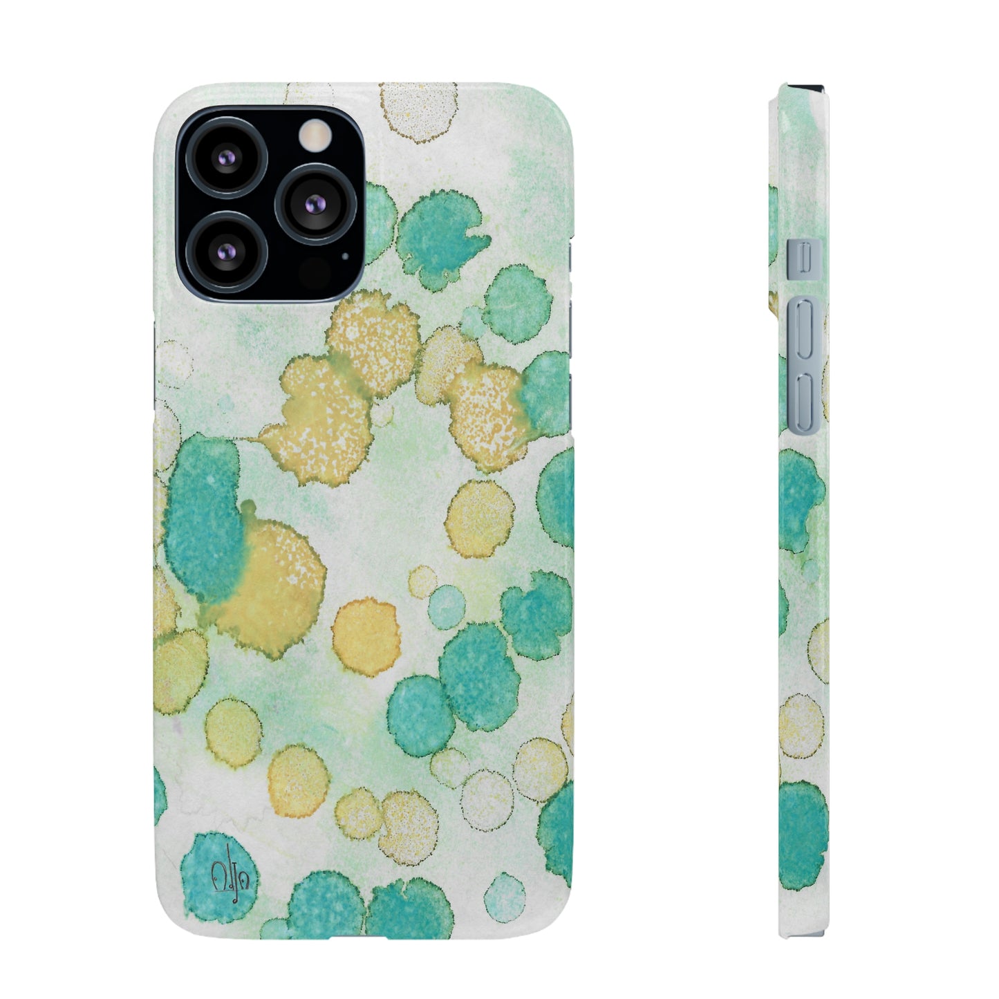 iPhone Samsung Galaxy Pixel5G Snap Case Phone Case Deep Bubbles