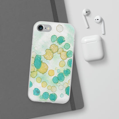 iPhone and Samsung Galaxy Flexi Phone Case Deep Bubbles - Alja Design