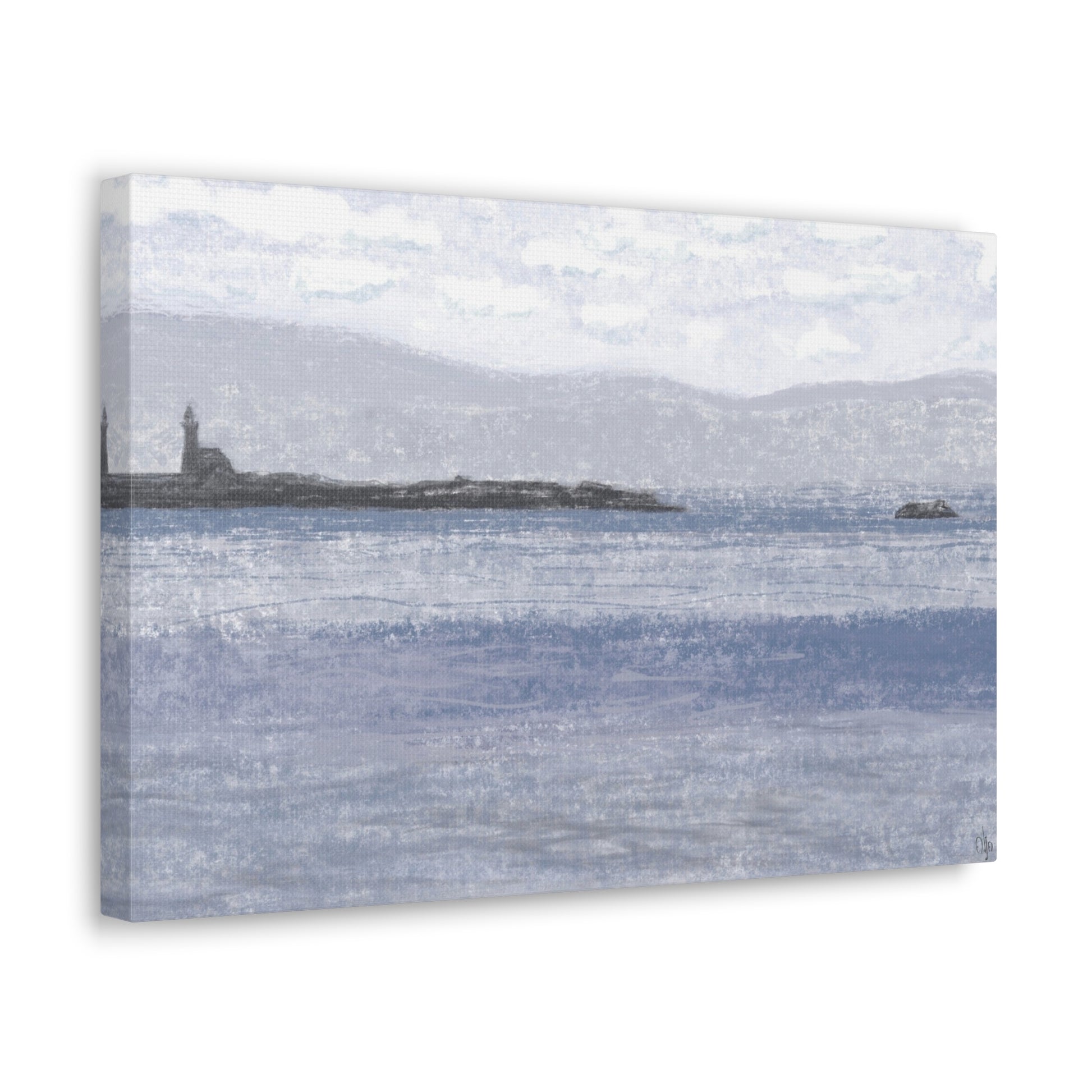 Lighthouse Point Canvas Print - Alja Design