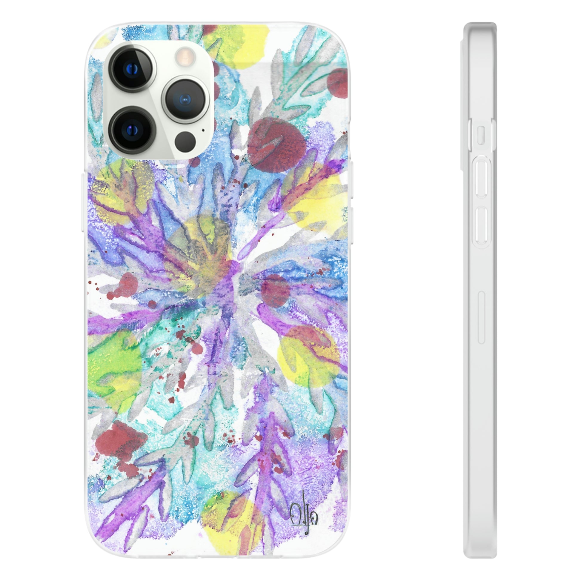 iPhone and Samsung Galaxy Flexi Phone Case Winter Colors - Alja Design