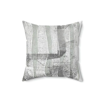Dark Stripes Square Pillow - Alja Design