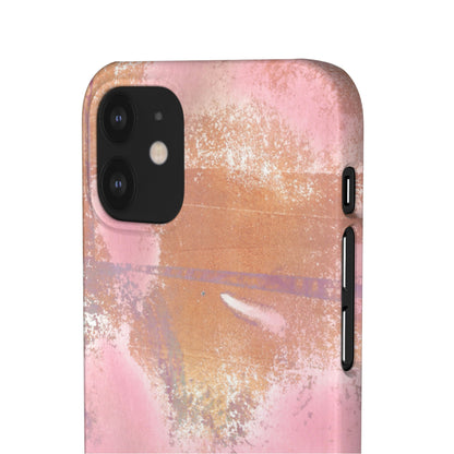 iPhone Samsung Galaxy Pixel5G Snap Case Phone Case Passionate Pink