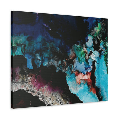 Inner Space 3 Canvas Print - Alja Design