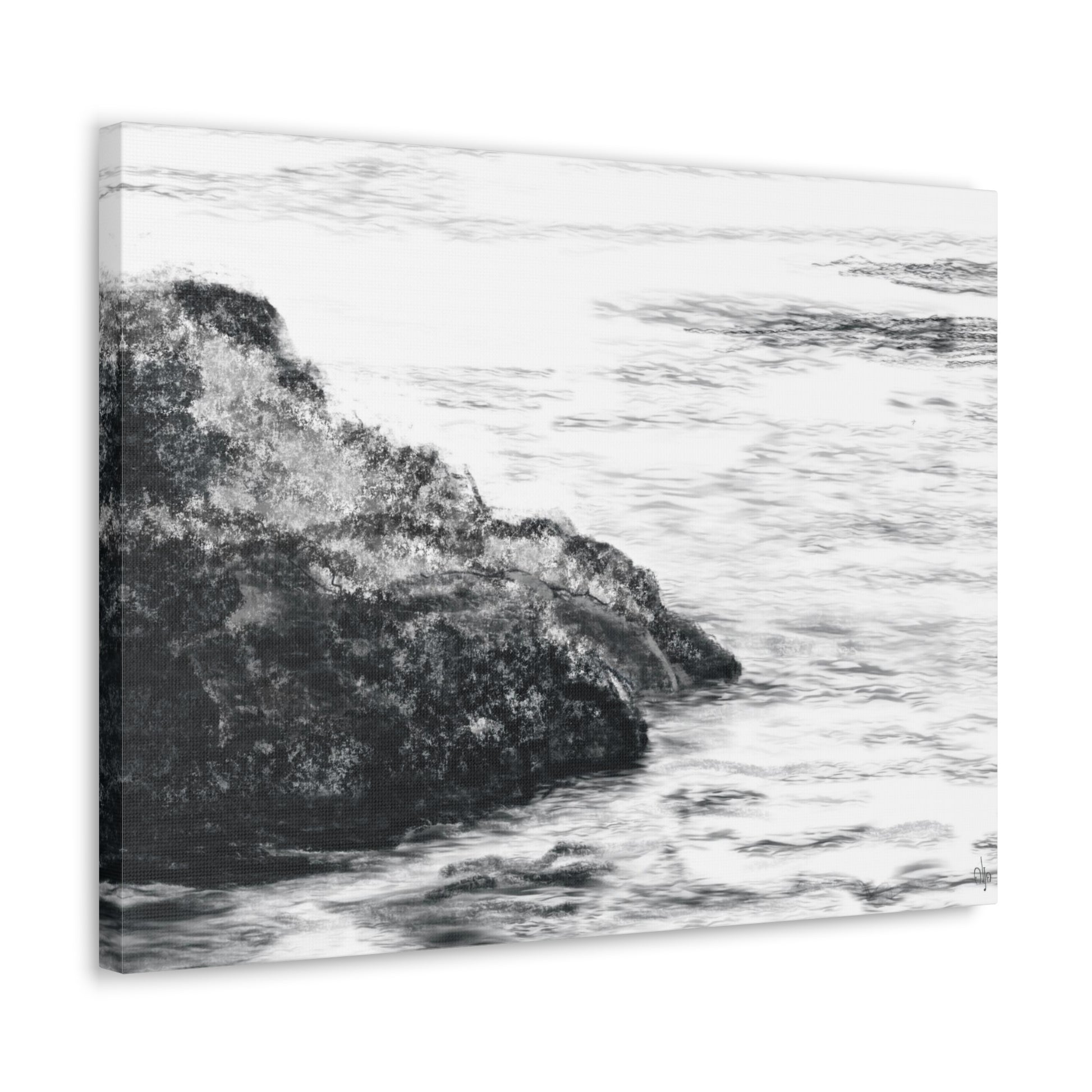 Neap Tide Canvas Print - Alja Design