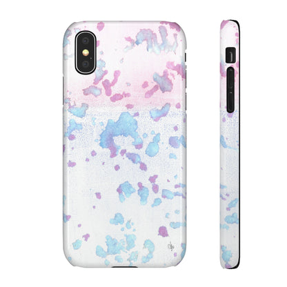 iPhone Samsung Galaxy Pixel5G Snap Case Phone Case Mineral Splashes