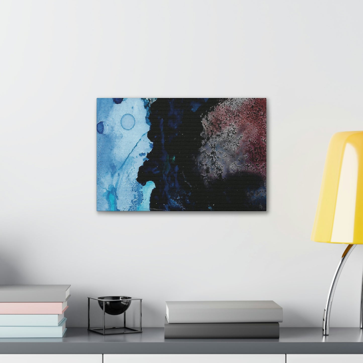 Inner Space 9 Canvas Print - Alja Design