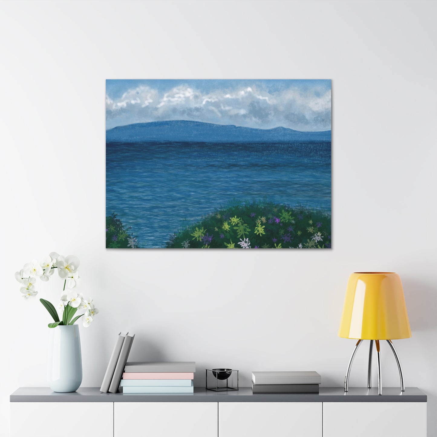 Monterey Bay Canvas Print - Alja Design