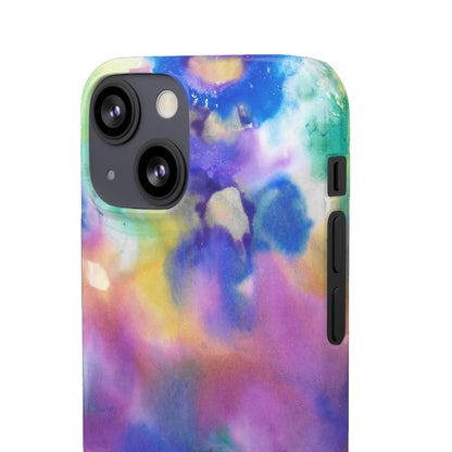 iPhone Samsung Galaxy Pixel5G Snap Case Phone Case Euphoric Colors