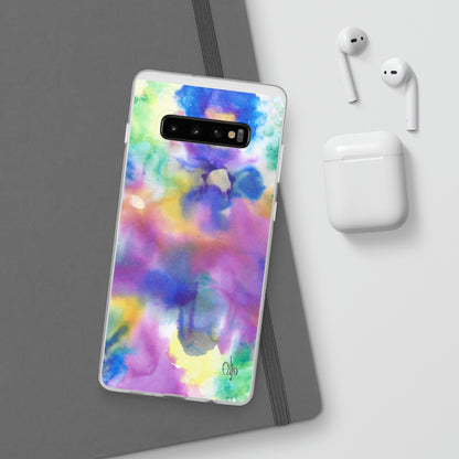 iPhone and Samsung Galaxy Flexi Phone Case Euphoric Colors - Alja Design