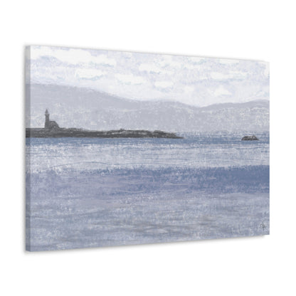 Lighthouse Point Canvas Print - Alja Design