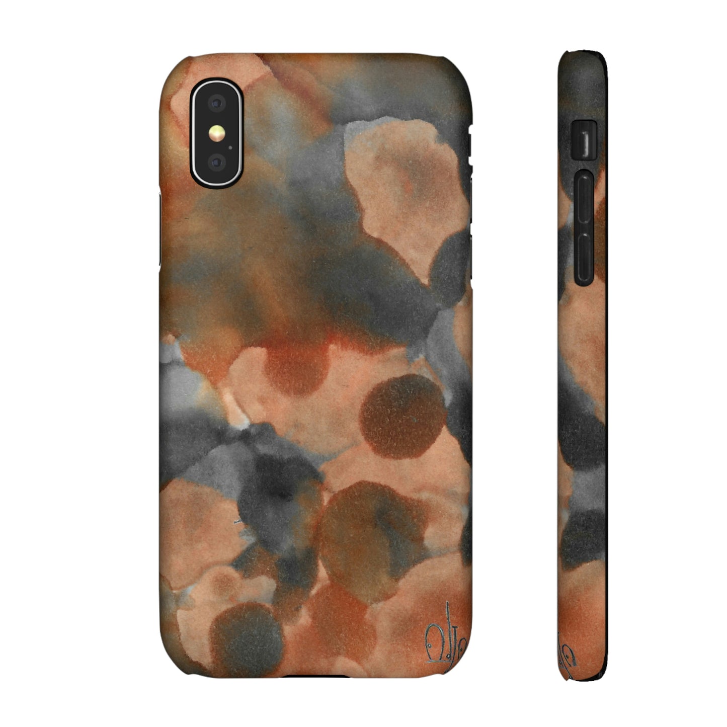 iPhone Samsung Galaxy Pixel5G Snap Case Phone Case Cool Magma