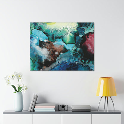 Inner Space 18 Canvas Print - Alja Design