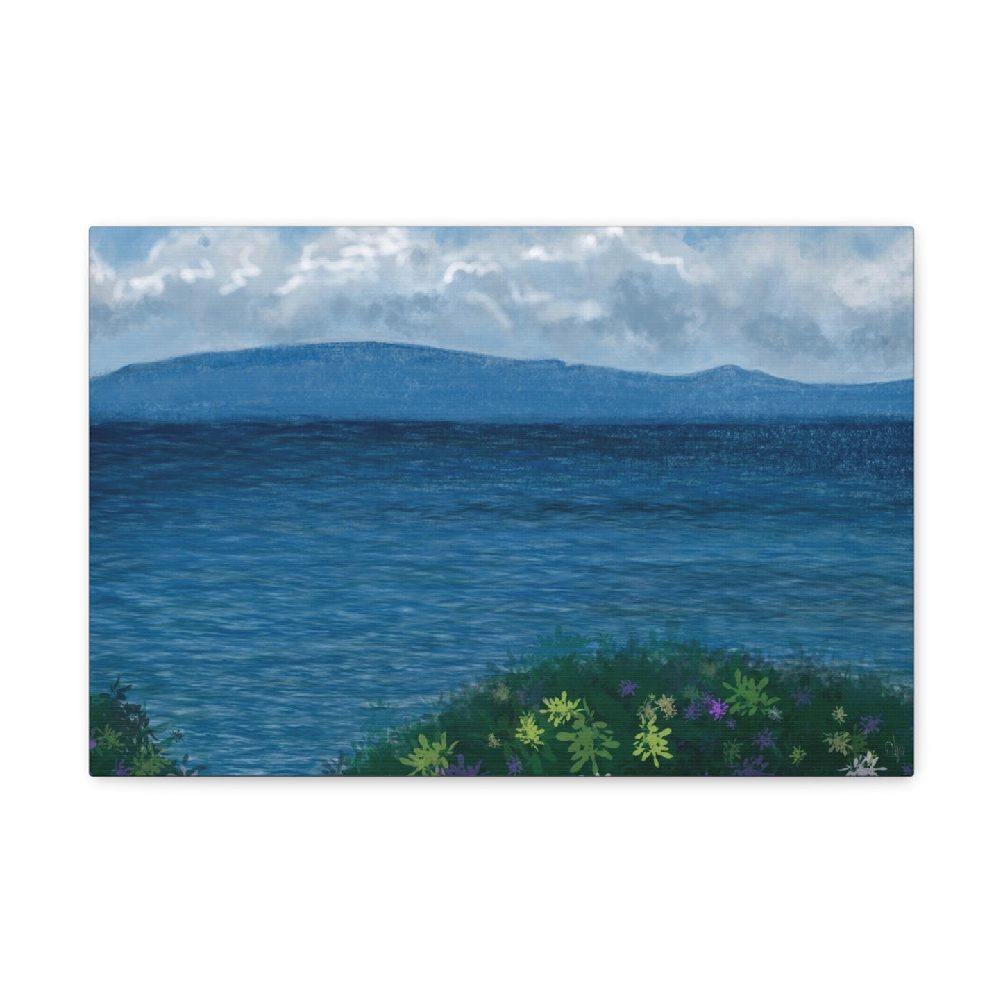 Monterey Bay Canvas Print - Alja Design