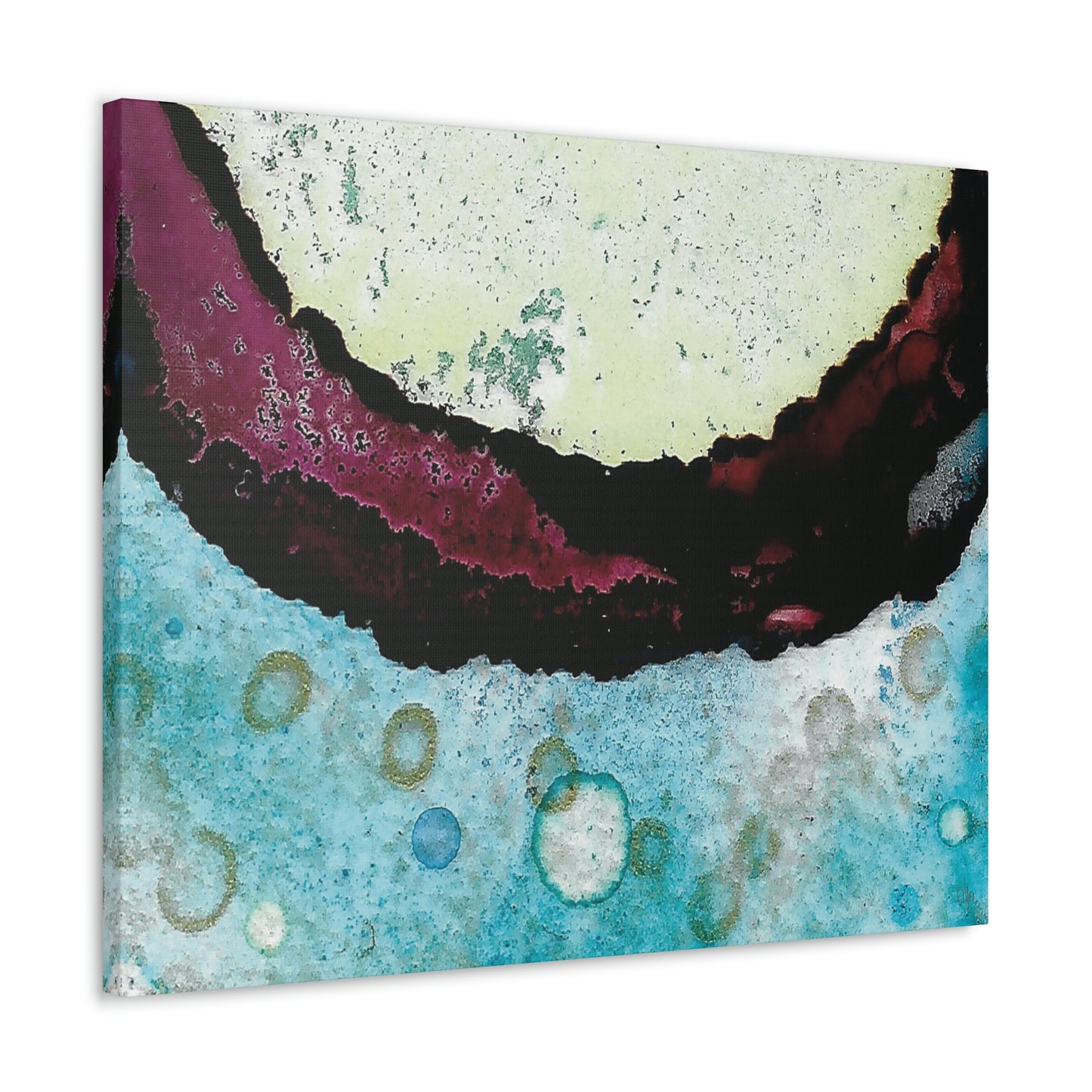 Inner Space 7 Canvas Print - Alja Design