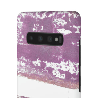 iPhone Samsung Galaxy Pixel5G Snap Case Phone Case Purple Horizon