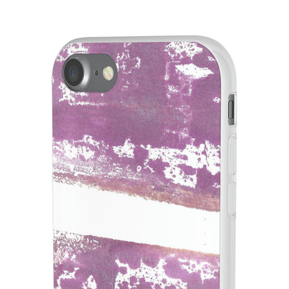 iPhone and Samsung Galaxy Flexi Phone Case Purple Horizon - Alja Design