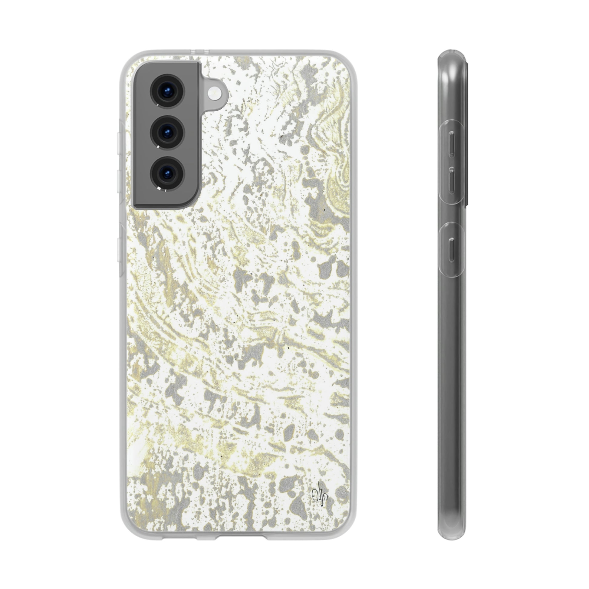iPhone and Samsung Galaxy Flexi Phone Case Sandy Shells - Alja Design