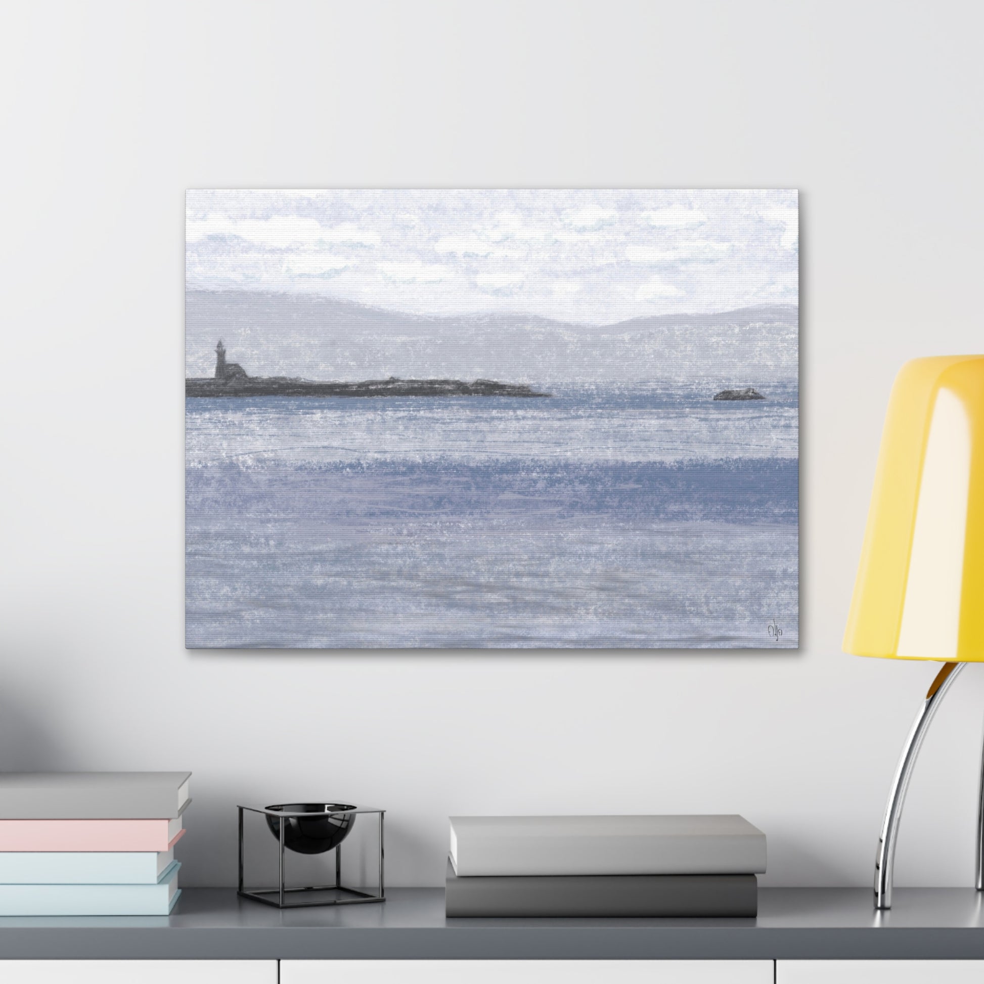 Lighthouse Point Canvas Print - Alja Design