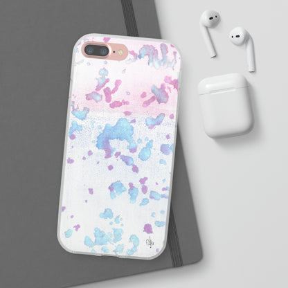 iPhone and Samsung Galaxy Flexi Phone Case Mineral Splashes - Alja Design