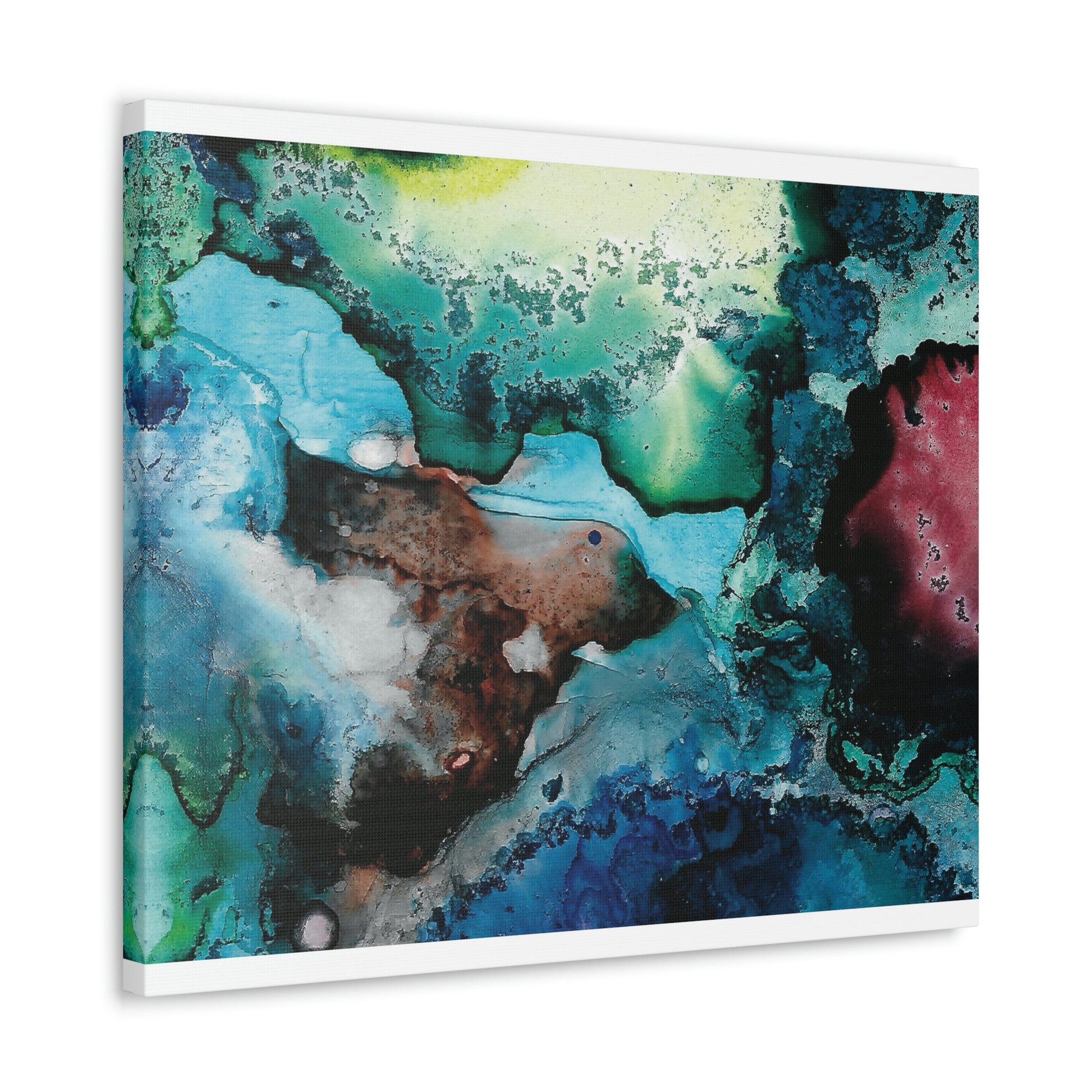 Inner Space 18 Canvas Print - Alja Design