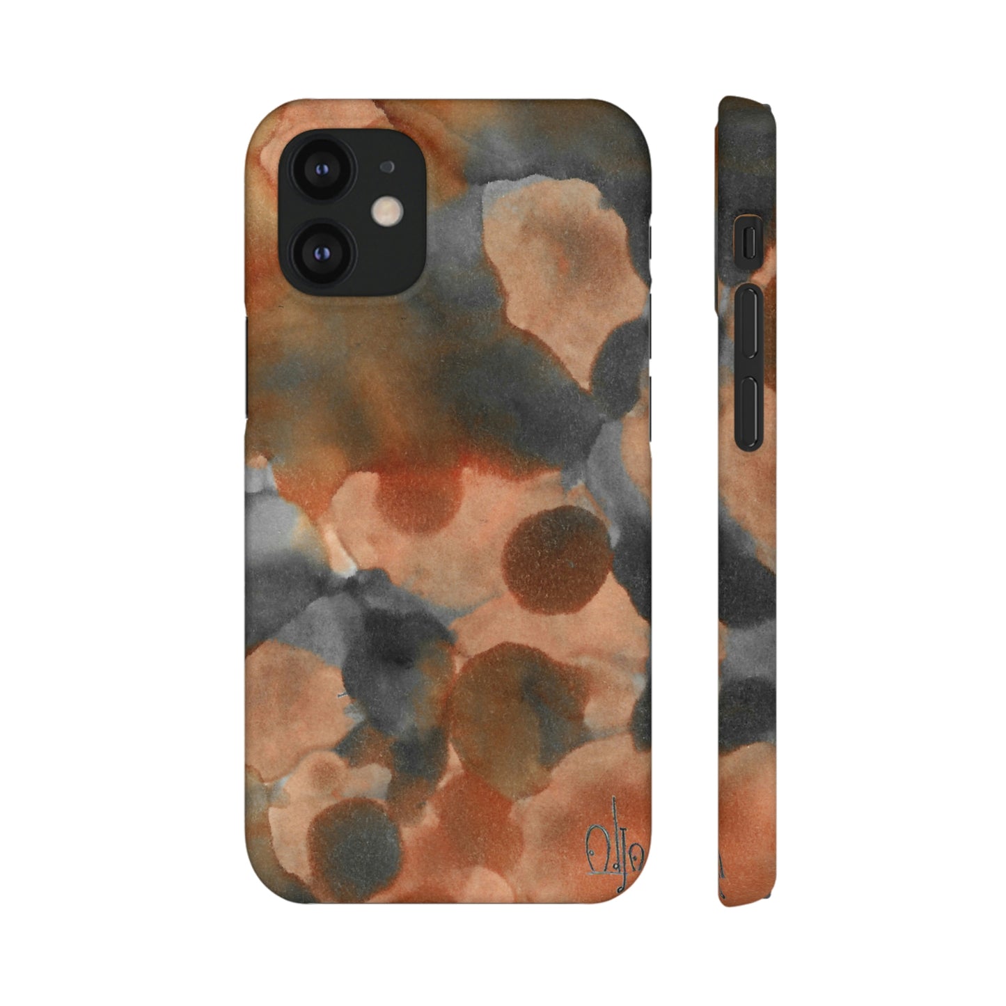 iPhone Samsung Galaxy Pixel5G Snap Case Phone Case Cool Magma