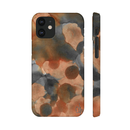 iPhone Samsung Galaxy Pixel5G Snap Case Phone Case Cool Magma